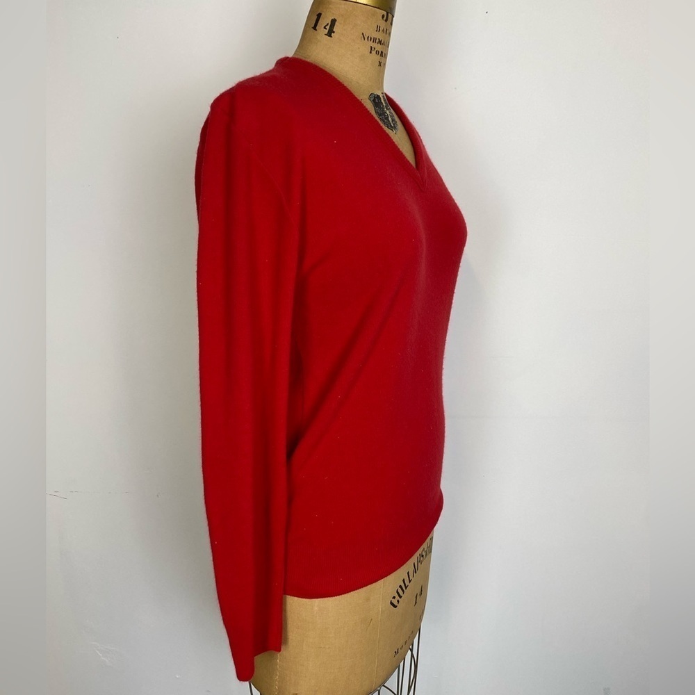 Vintage Miller American Racing V Neck Sweater, Red V Neck, Pullover Sweater, XL - Picture 2 of 12